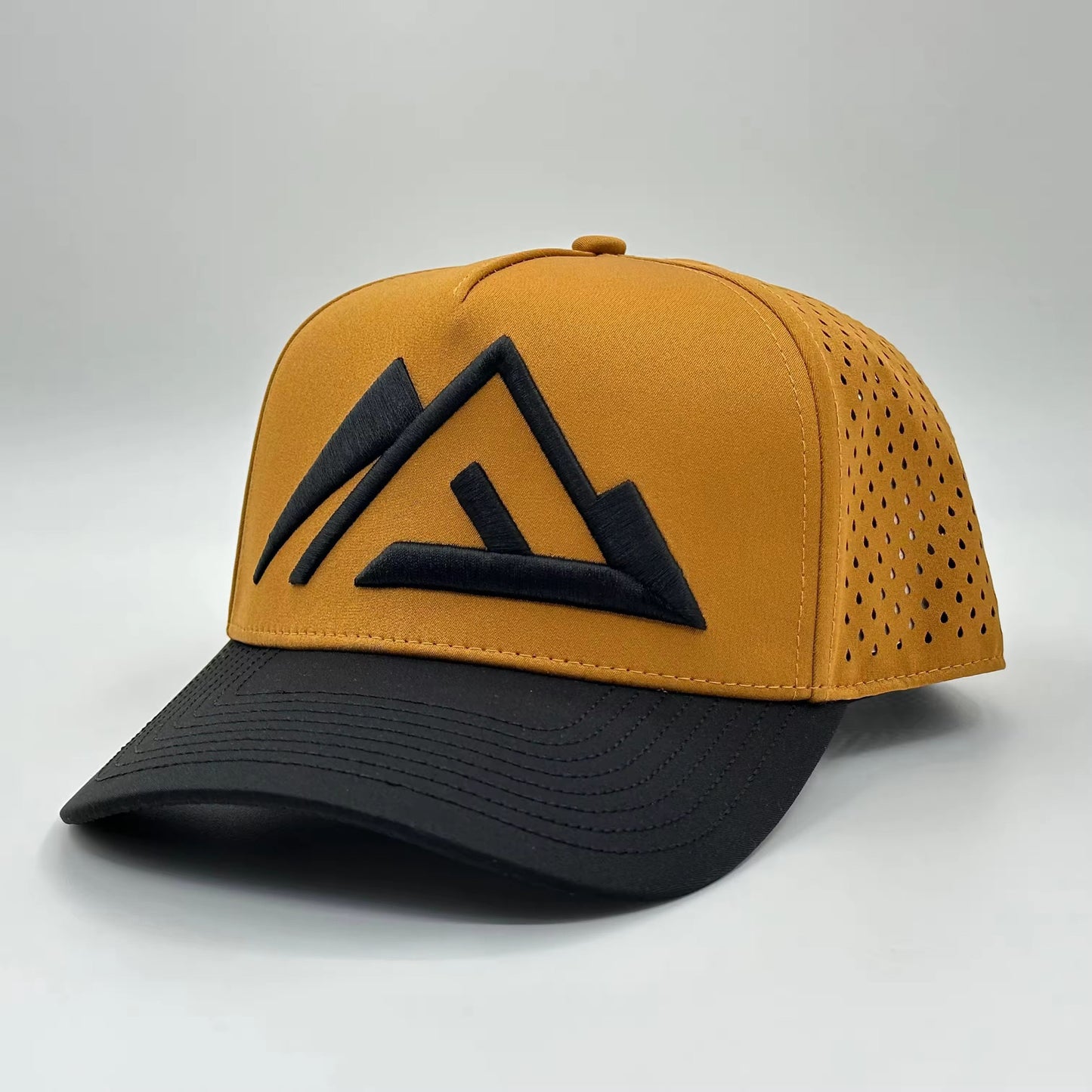 Icon Logo - Curved Brown