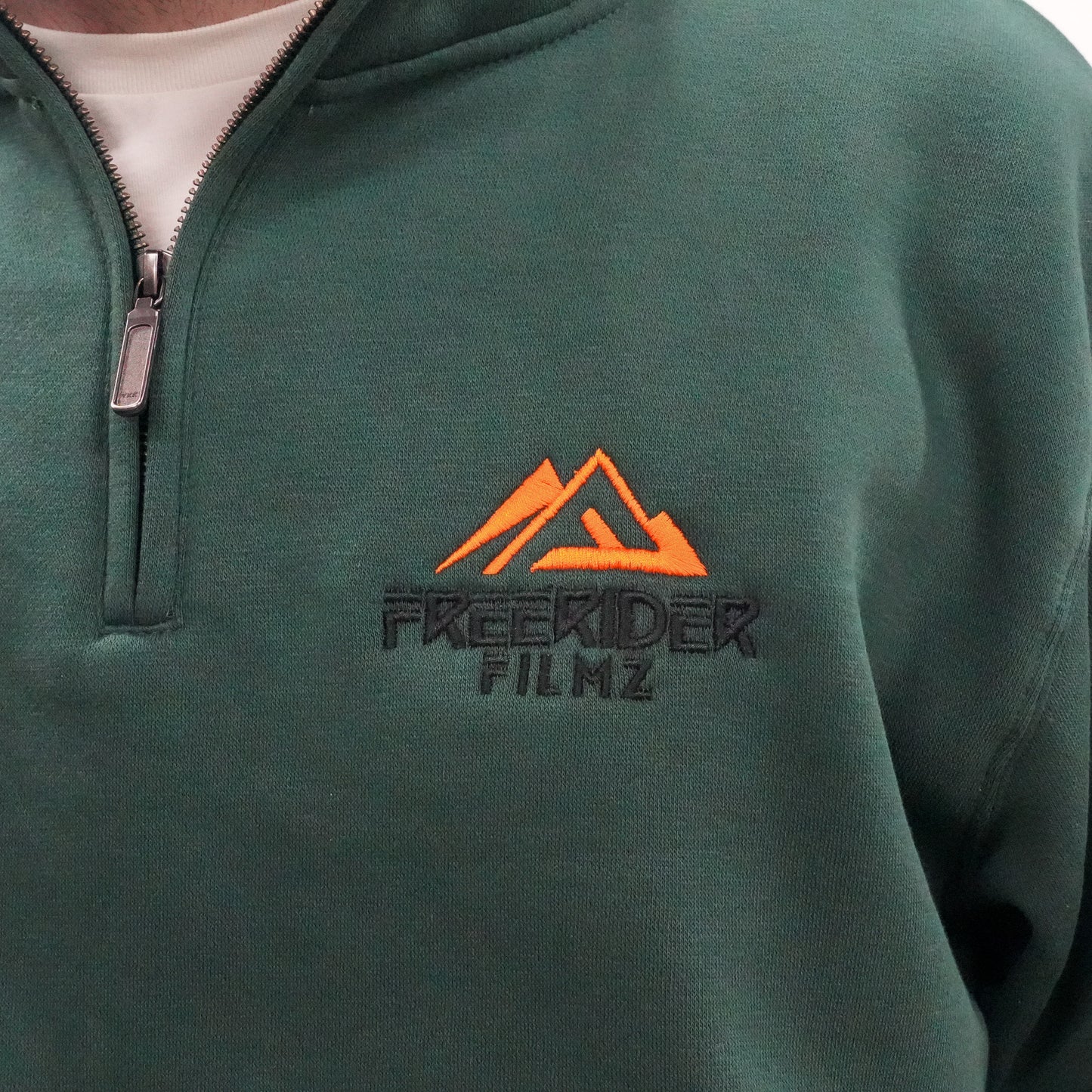 Freerider Filmz 1/4 Zip Embroider