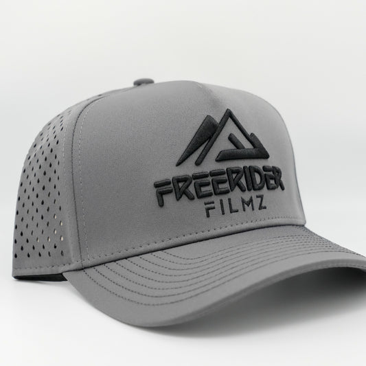 Grey Freerider Snapback - Curved