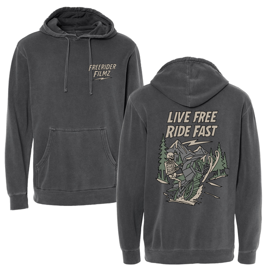 Live Free Ride Fast- Hoodie